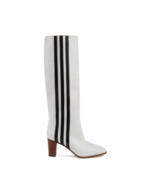 GUCCI Gucci x Adidas Knee High Boots