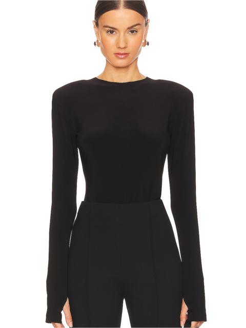 NORMA KAMALI Shoulder Pad Top
