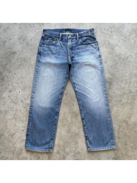 Other Designers Japanese Brand - W33💥 Vintage Japanese Faded Blue Wash Denim Jeans Pants