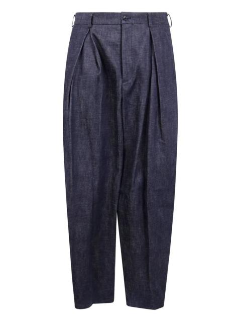 Comme des Garçons Homme Plus Wide Leg Pieces Trousers