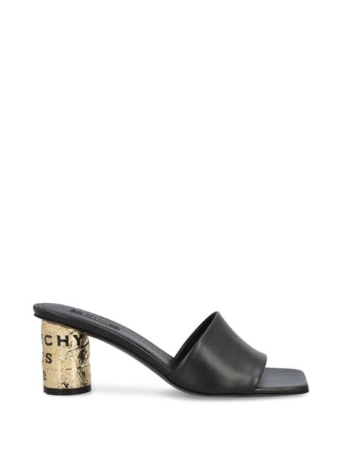 Givenchy Givenchy Women Tape Heeled Leather Mules