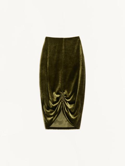 Valentino VELVET SKIRT