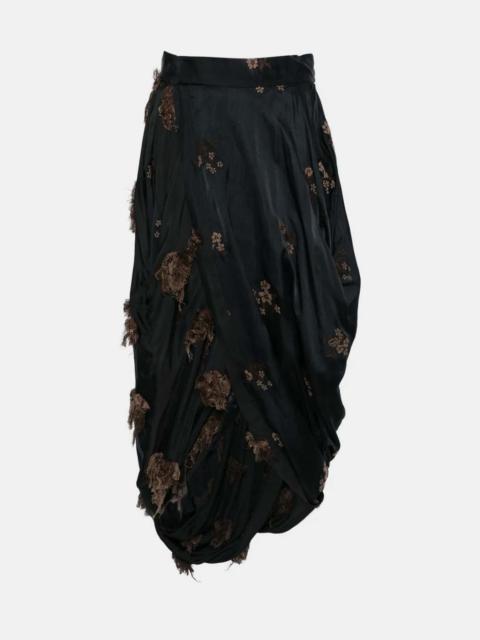 UMA WANG Black Gink Skirt