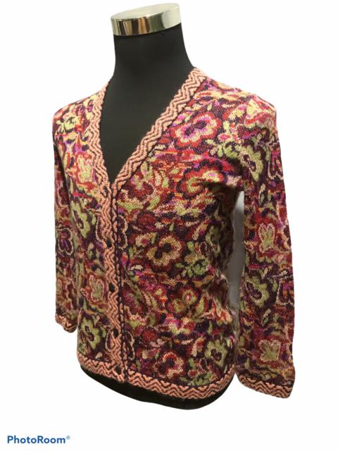 Other Designers Vintage - Vintage Missoni Italy Cashmere Wool Cardigan