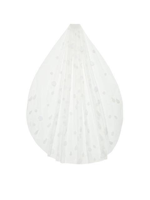 BERNADETTE Hand-embroidered Midi Veil