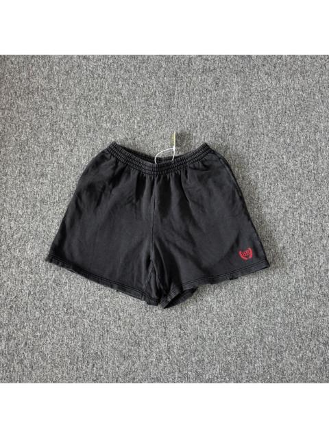 BALENCIAGA Balenciaga Double B Wheat Ear Embroidered Shorts