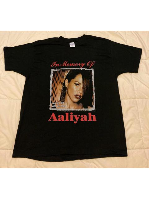 Other Designers Band Tees - Aaliyah T-shirt tour 2001