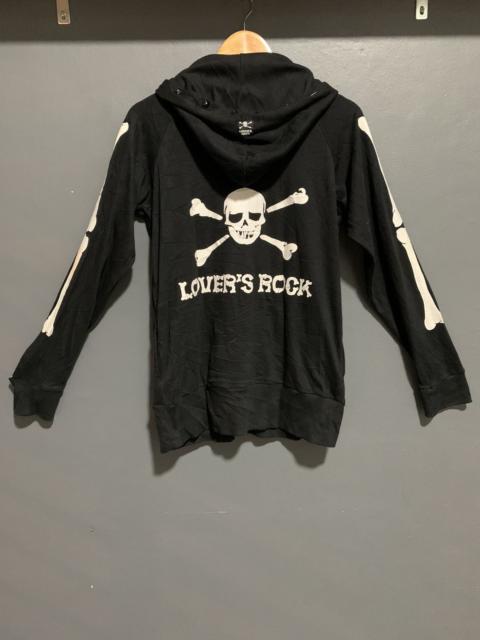 Other Designers Japanese Brand - SUPERLOVER LOVER ROCKS SKULL SKELETON HOODIE STUDED