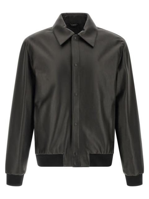 FENDI Fendi Men Leather Blouson