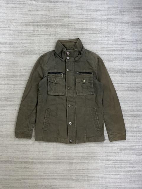 Other Designers In The Attic × Vintage - Vintage In The Attic Multipocket Punk Style Jacket