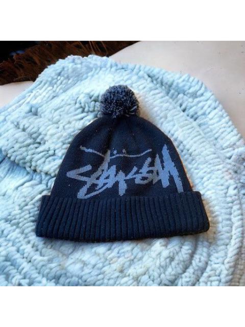 Other Designers Vintage Stussy Logo Beanie Hat