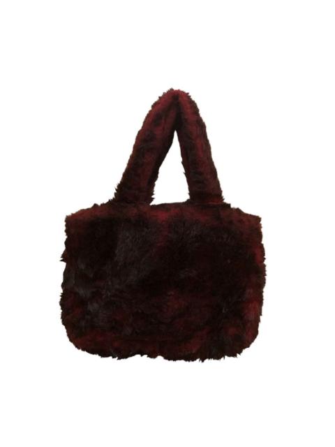 Other Designers Designer - Vivienne Tam faux fur tote bag