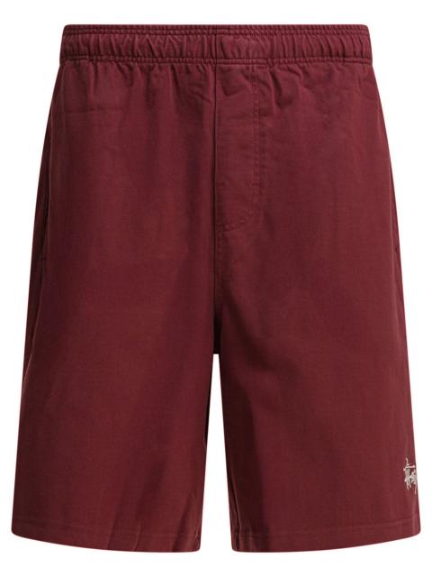 Stüssy Stussy Cotton Men Shorts Bordeaux