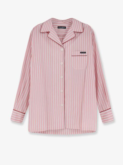 Dolce & Gabbana Dolce & Gabbana Women Striped Cotton Pajama Shirt