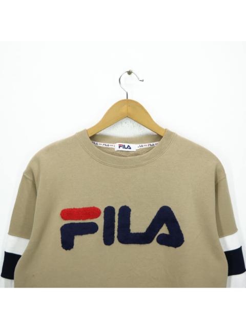 Other Designers Vintage - FILA Spellout Big Logo Sweatshirt