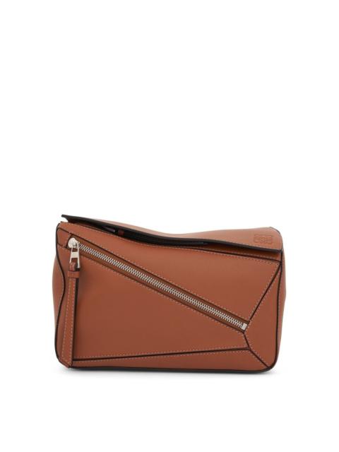 Loewe Small Puzzle Bumbag in Classic Calfskin in Tan