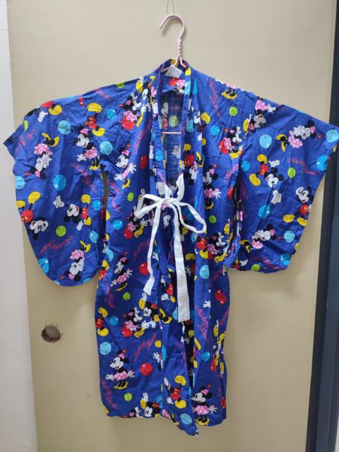 Other Designers Komono - Size 110 Kids Full Print Mickey Mouse Kimono Vintage