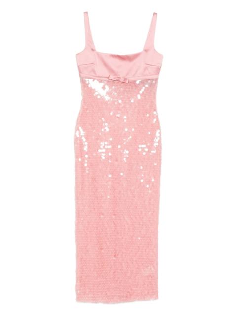 RETROFÊTE Yvaine sequin midi dress