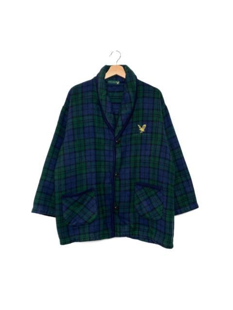 Other Designers Vintage - Vintage Lyle & Scott Checkered Wool Jacket/Coat
