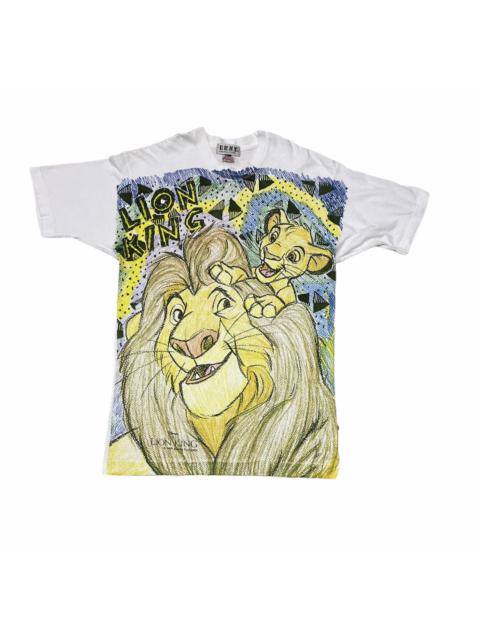 Other Designers Vintage - Rare Vintage 90’s Lion King Walt Disney Full Print Shirt