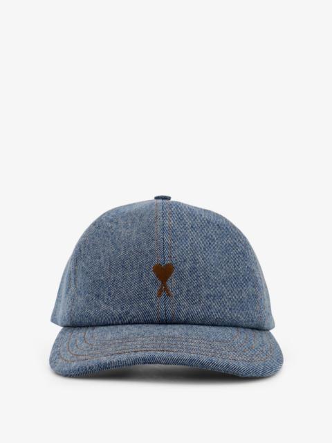 AMI Paris Ami Paris Men Denim Baseball Hat