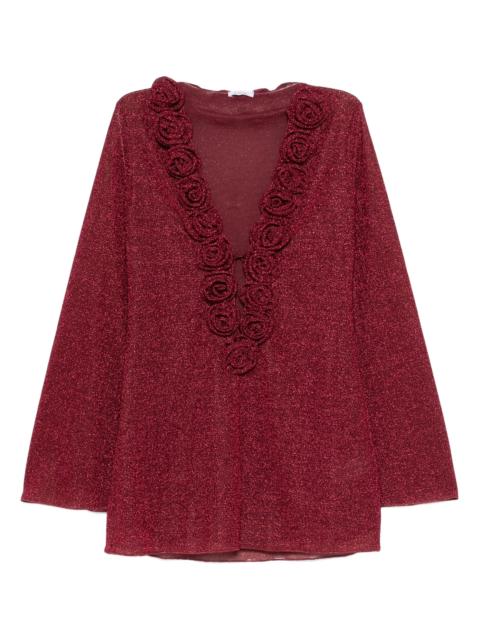 Oséree Lumière Rose mini dress