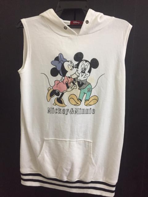 Other Designers Mickey Mouse - MICKEY & MINNIE ❤️ SLEEVELESS HOODIE