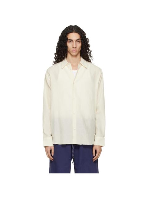 Studio Nicholson Off-White View Shirt