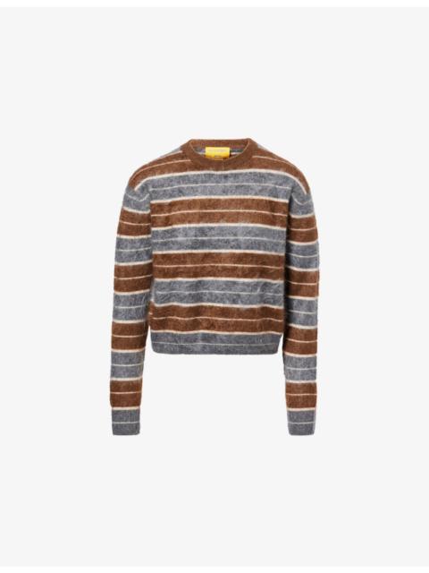 GUEST IN RESIDENCE Grizzly Striped Brushed Cashmere Jumper
