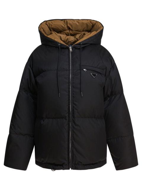 Prada Prada Down Jacket with Logo Black Women
