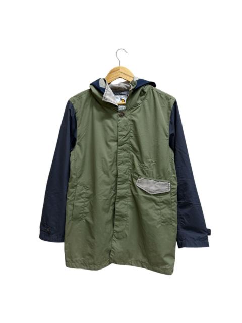 Other Designers Go Slow Caravan Button Up Windbreaker Jacket Hoodie