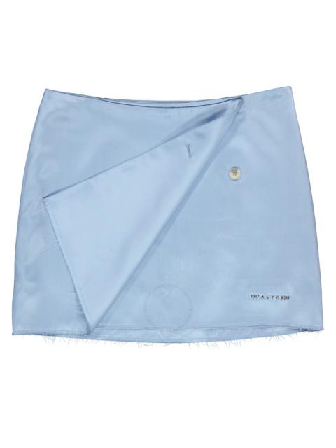 Other Designers Alyx Ladies Light Blue Fringe Formal Tailoring Skirt, Brand Size 40 (US Size 6)