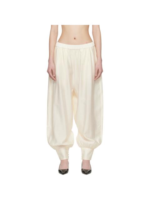 CORDERA Off-White Sarouel Trousers