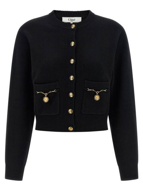 Chloé Chloé Women 'Horse Medal' Cardigan