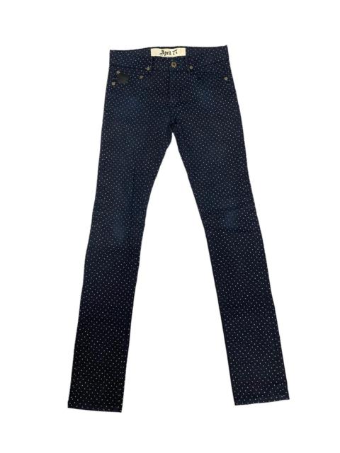 Vintage April 77 Joey Thunder Dots Denim Jeans