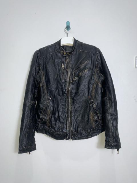 Other Designers Trashed Energie Rider jacket 2000’s