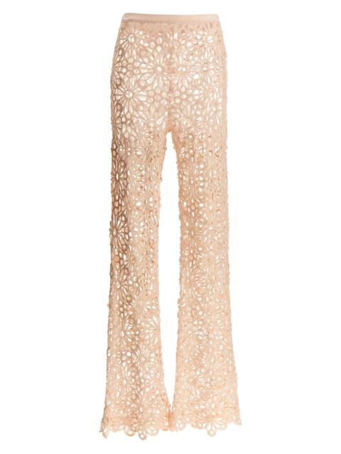 NORMA KAMALI 'Crochet' pants