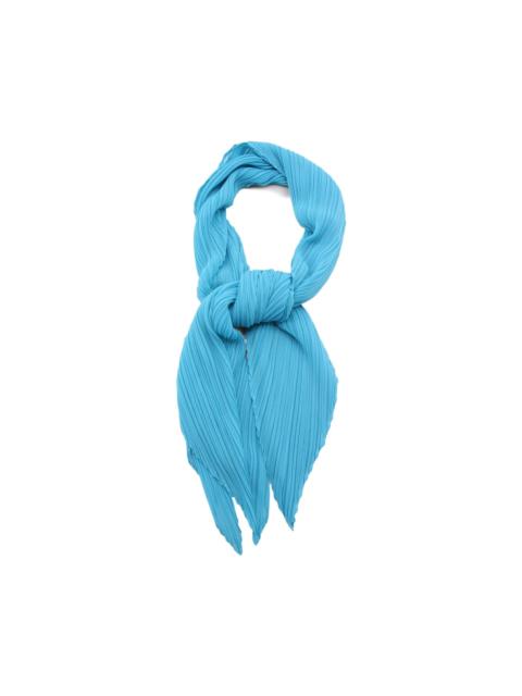 Pleats Please Issey Miyake Blue Scarves