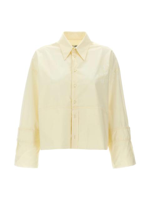 MM6 Maison Margiela Logo print shirt