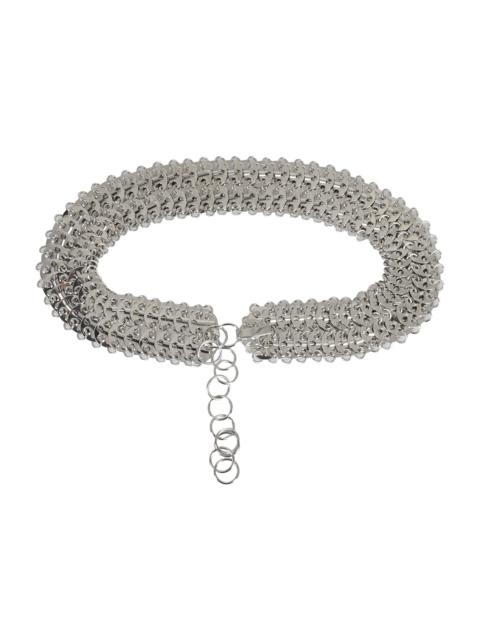 rabanne 1969 Chainmail Waist Belt In Silver