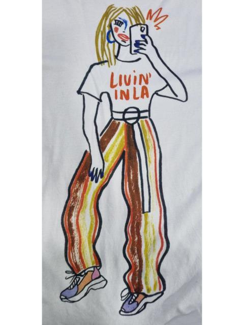 Other Designers zara livin inla girl t shirt hawaii