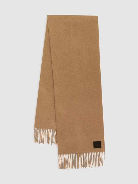 ANINE BING Augustina Scarf - Camel Wool