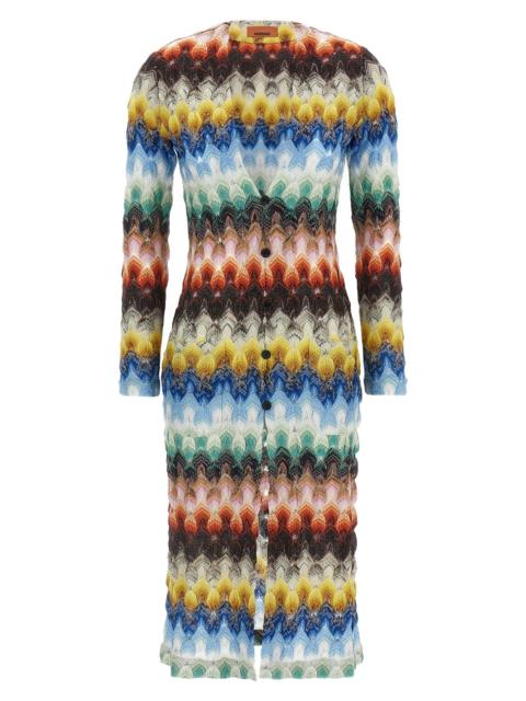Missoni Lamé lace cardigan