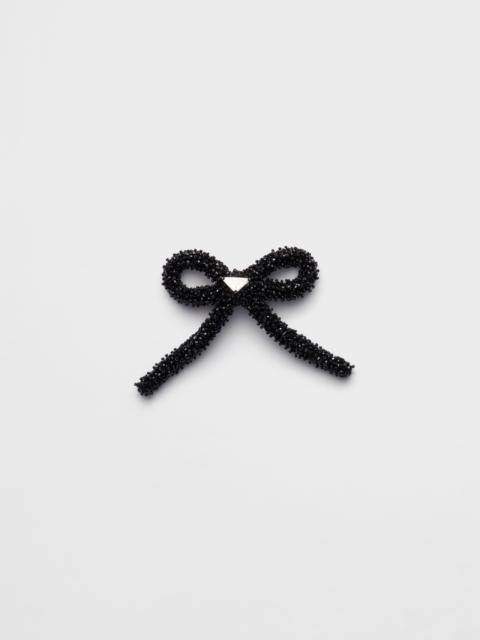 Prada Hair clip with crystals
