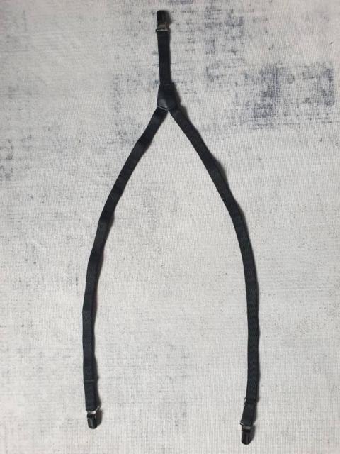 Comme ca ism black colour Japanese brand suspender