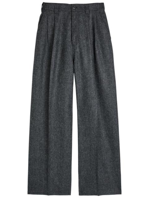 Maison Margiela Maison Margiela Wide-leg Wool Trousers