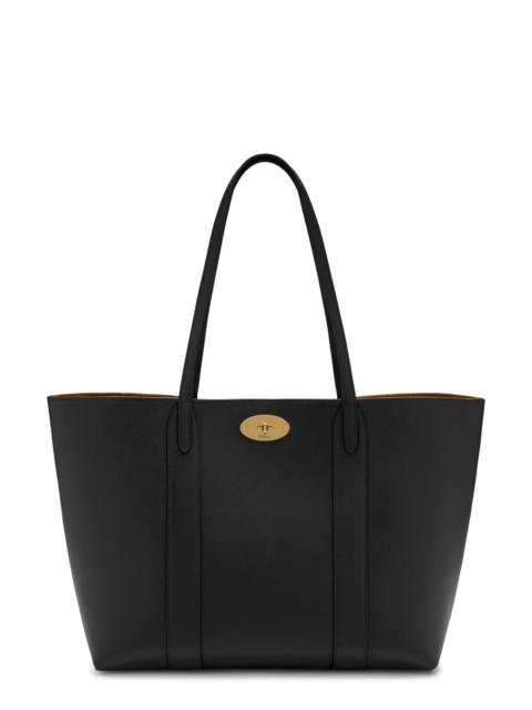 Mulberry Mulberry Bayswater Leather Tote in Black/Oak at Nordstrom
