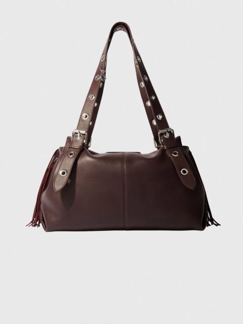 maje Plain leather Miss M XL bag