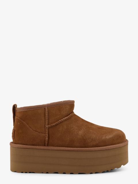 UGG Ugg Classic Ultra Mini Platform Suede Ankle Boots