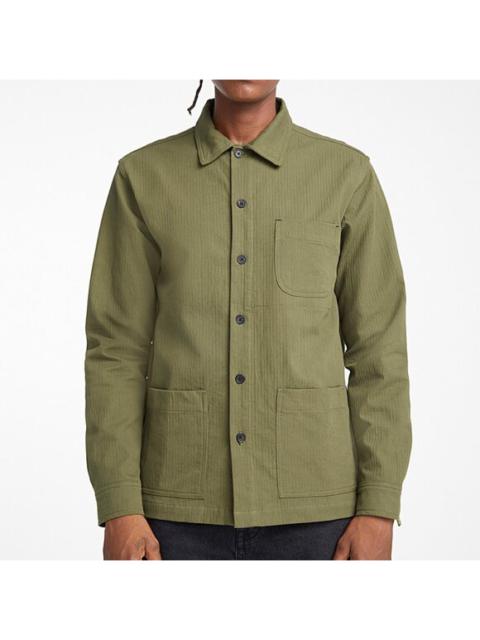 Other Designers BNWT AW19 NEUW TOPSTITCHED MILITARY SHIRT S